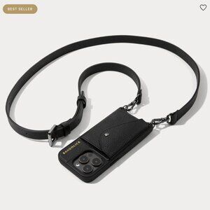 Bandolier Black Crossbody iPhone 14 Pro Case